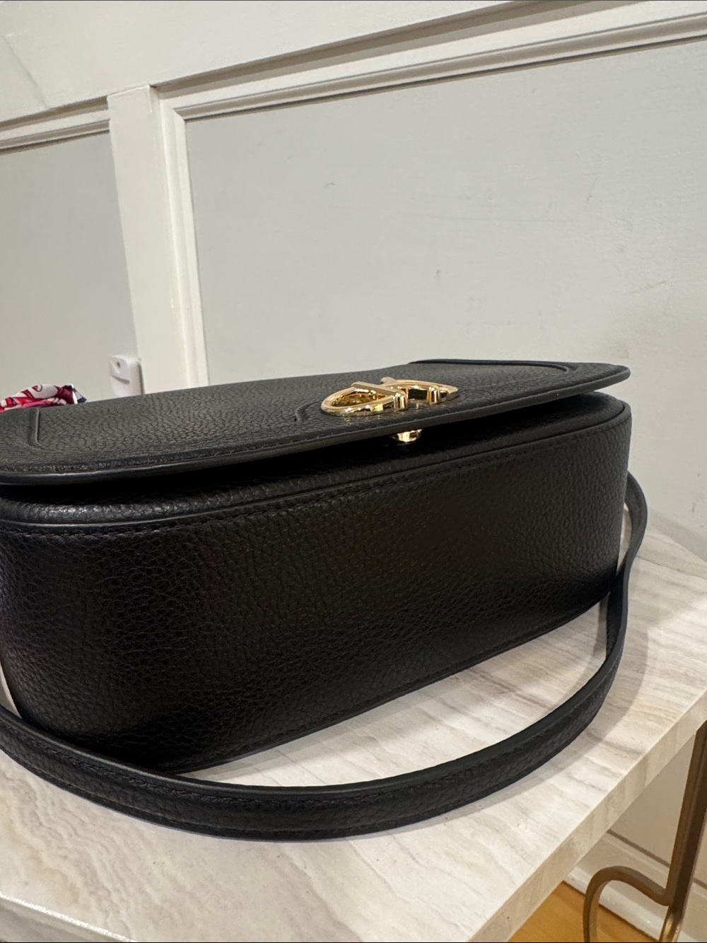 Kate Spade Bag Kyla Top Handle Pebbled Leather Crossbody EUC - Picture 9 of 17